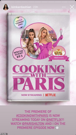 Vào bếp cùng Paris Hilton